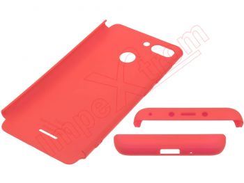 Funda GKK 360 roja para Xiaomi Redmi 6